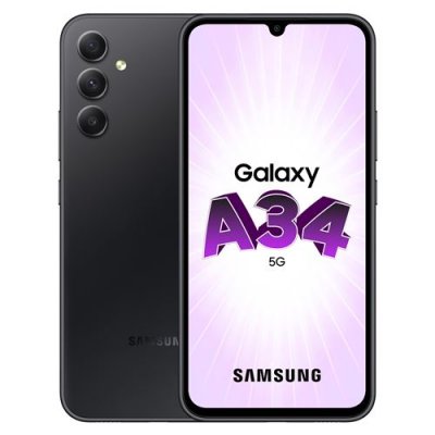 SAMSUNG  Galaxy A34 5G SM-A346B/DSN 6.6"" 128 Go Graphite