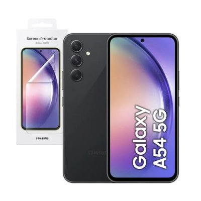 SAMSUNG  Galaxy A54 5G 8/128 Go Noir D&eacute;bloqu&eacute; + Protecteur d'&eacute;cran