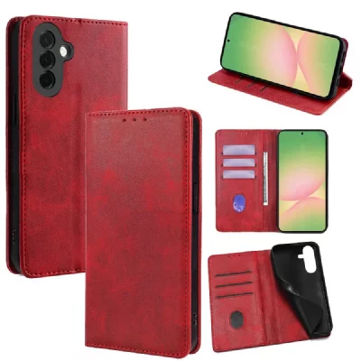 XEPTIO Samsung Galaxy A57 5G Etui / Housse pochette protection rouge - Neuf