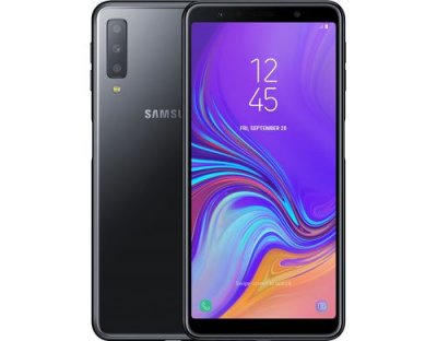 SAMSUNG  Galaxy A7 2018 64 go Noir - Double sim - Reconditionn&eacute; - Excellent &eacute;tat 