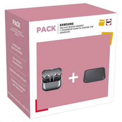 SAMSUNG  Galaxy Buds 3 Pack - Argent
