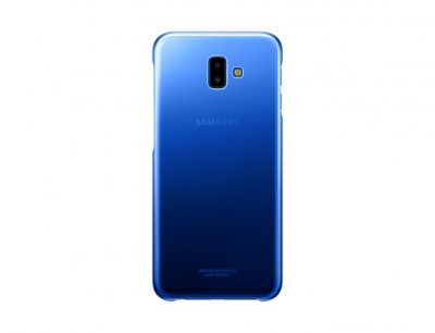 SAMSUNG  Galaxy J6+ Gradation Cover Case - Blue