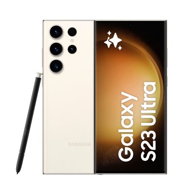 SAMSUNG  Galaxy S23 Ultra 6.8" Nano SIM 5G 8 Go RAM 256 Go Cr&egrave;me