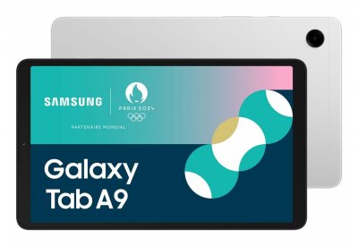 SAMSUNG  Galaxy Tab A9 8,7"" 8 Go/128 Go WiFi Argent (Mystic Silver) X110