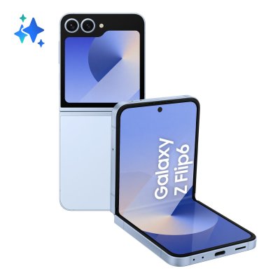 SAMSUNG  galaxy z flip 6 (f741b) double 5g 256 go 12 go de ram bleu 8806095614700 
