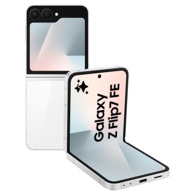 SAMSUNG  Galaxy Z Flip7 FE (Blanc) - 128 Go - 8 Go 