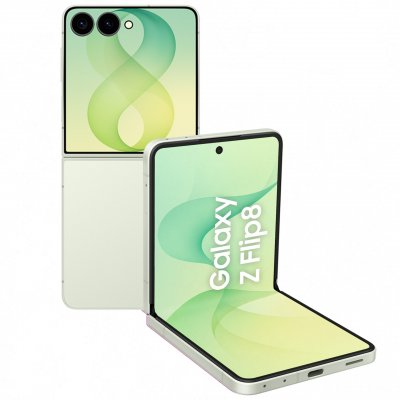 SAMSUNG  Galaxy Z Flip8, Vert d'eau, 512 Go, 12 Go RAM, Smartphone
