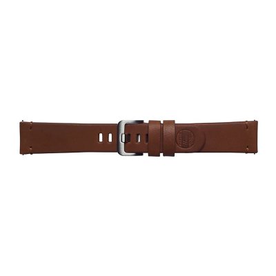 SAMSUNG  GP-R805BREECAB - Bracelet cuir 22mm Essex Marron Galaxy Watch