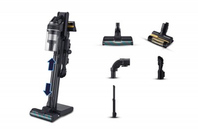 SAMSUNG  Jet 95 Multi Extra VS20C955CTK/WA, Balai &eacute;lectrique, Argent