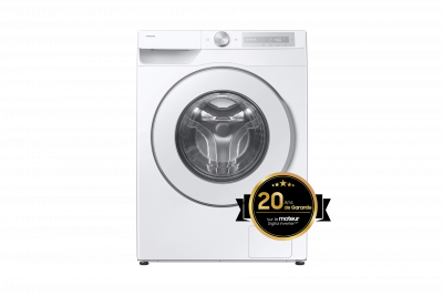 SAMSUNG  Lave-linge Bespoke AI Hublot AI Control Blanc 11 kg - WW11DG6B25HHU3
