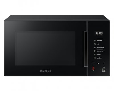 SAMSUNG  MG23T5018CK/BA Four &agrave; micro-ondes avec fonction gril 800 watts 23 l 489 x 275 x 381 mm Noir
