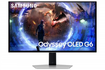 SAMSUNG  Odyssey OLED G6 27"" G60SD - Argente - QHD - Ecran PC Gaming