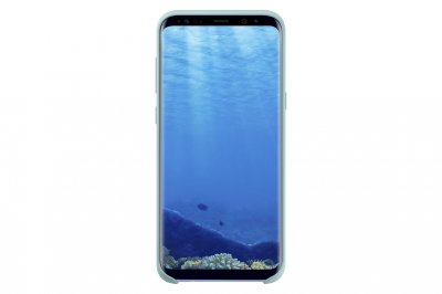 SAMSUNG  Original Coque en Silicone pour  Galaxy S8 Plus, Bleu