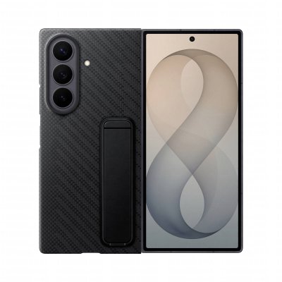 SAMSUNG  Q8 Carbon Standing Black Custodia Per Cellulare Nero
