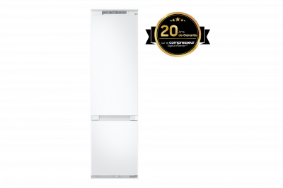 SAMSUNG  Refrigerateur combine integrable, 298 L - E - BRB80F30AES0