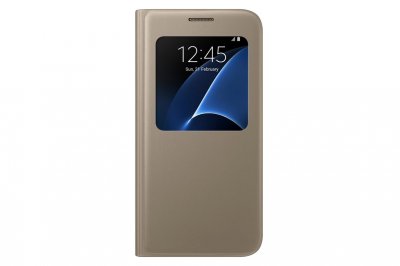 SAMSUNG  S View Etui pour  Galaxy S7 Or