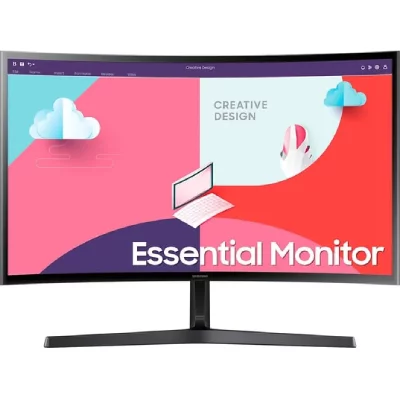 SAMSUNG  S24c366eau 24&acute;&acute; Fhd Va Led 75hz Curved Monitor Clair