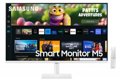 SAMSUNG  Smart Monitor M5 - CM500 32"" - Blanc
