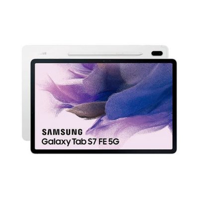 SAMSUNG  Tab S7 FE 12.4 128GB 5G + Wifi Silver EU