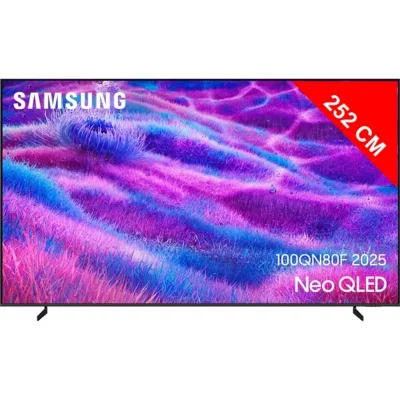 SAMSUNG  TQ100QN80F 2025 - TV Mini Led Neo QLED 4K - 252cm 