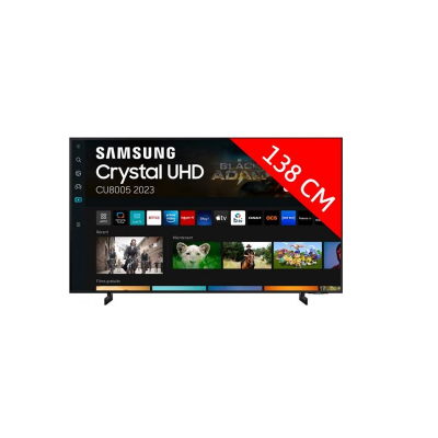 SAMSUNG  TU55CU8005 TV LCD LED 138 cm (55") Ultra HD (4K) : 3840 x 2160