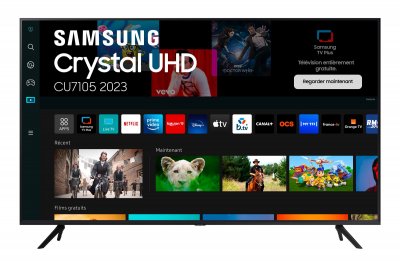 SAMSUNG  TU75CU7105 TV LCD LED 189 cm (75") Ultra HD (4K) : 3840 x 2160