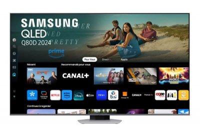 471.68 Samsung TV AI QLED 55"" Q80D 2024, 4K