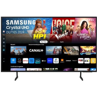 SAMSUNG  TV Crystal UHD 43"" DU7105 2024, 4K, Smart TV