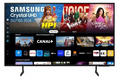 SAMSUNG  TV Crystal UHD 75"" DU7105 2024, 4K, Smart TV