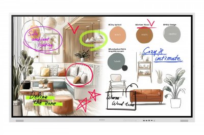 SAMSUNG  WM85FX tableau blanc interactif 2,16 m (85"") LH85WMFWLGCXEN