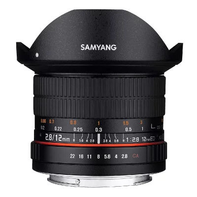 UNISEX Samyang 12 Mm F2.8 Ed As Ncs Mft Micro 4/3 Lens Noir