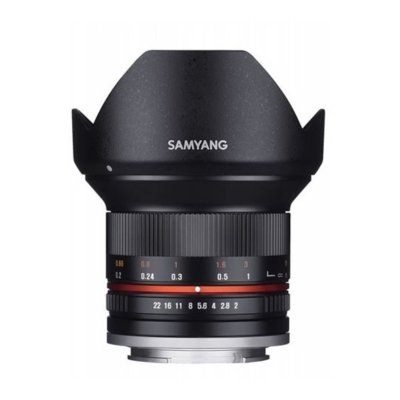 SAMYANG  12mm F2 NCS CS Fuji X Noir
