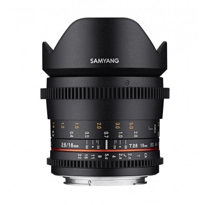 SAMYANG  16 mm T2.6 VDSLR monture SONY E objectif vid&eacute;o