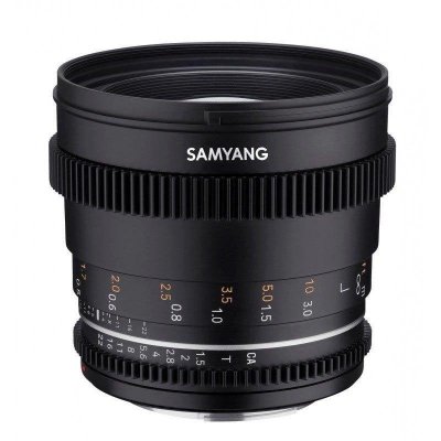 SAMYANG  50 mm T1.5 VDSLR MK2 monture Canon RF objectif vid&eacute;o