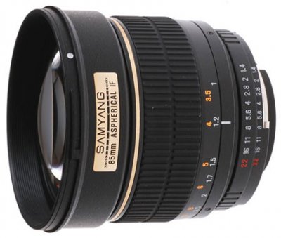 SAMYANG  85 mm f/1,4 AS IF SONY A GARANTI 2 ANS