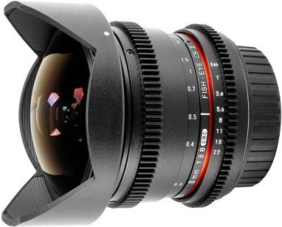 SAMYANG  8mm T3.8 UMC CS II Fisheye II - monture Canon