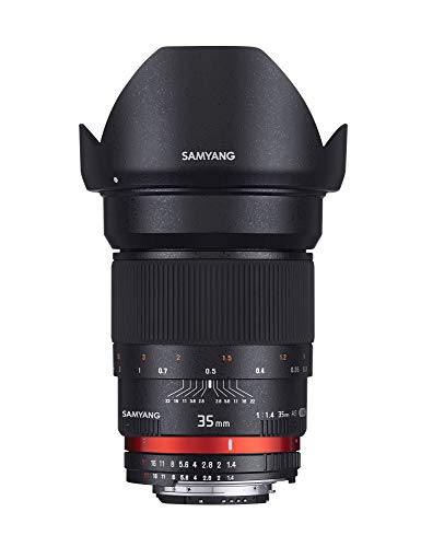 SAMYANG  objectif 35mm f/1,4 as umc ae compatible avec nikon 