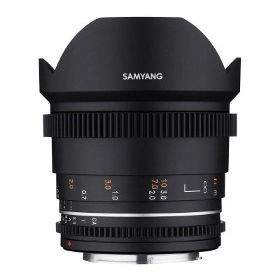 SAMYANG  objectif vid&eacute;o vdslr 14mm t3.1 mk2 compatible avec canon ef