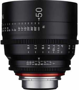 SAMYANG  Xeen 50mm T1.5 Micro 4/3 / Echelle en m&egrave;tres