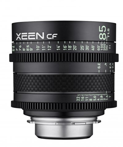 XEEN Samyang  T 1 5/85 CF Cinema Canon EF Plein format