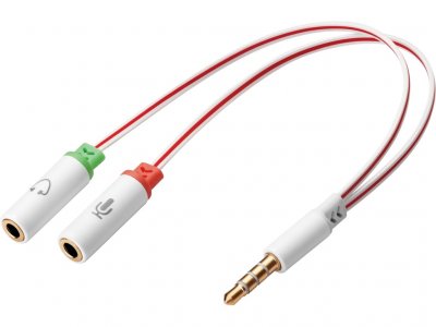 SANDBERG  Headset Converter - prise de casque micro