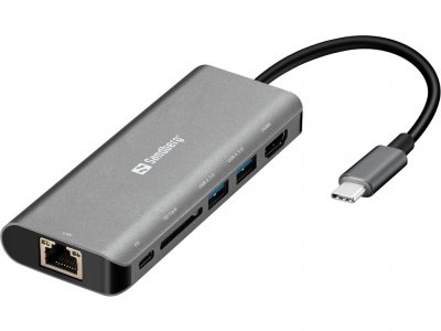 SANDBERG  - Station d'accueil - USB - HDMI - GigE