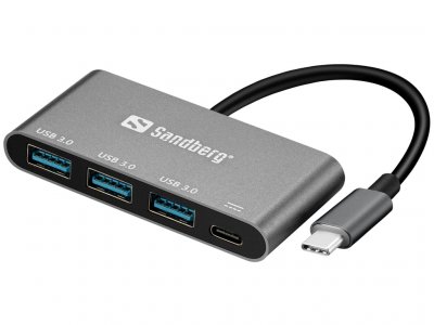 GENERIQUE Sandberg USB-C to 3 x USB 3.0 Converter - Adaptateur USB - USB-C - USB 3.0 x 3