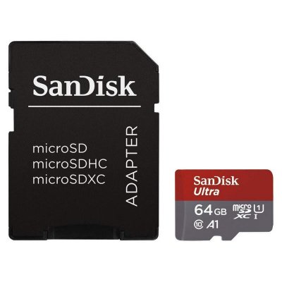 SANDISK  00173477 Carte m&eacute;moire Micro SDXC 64 Go