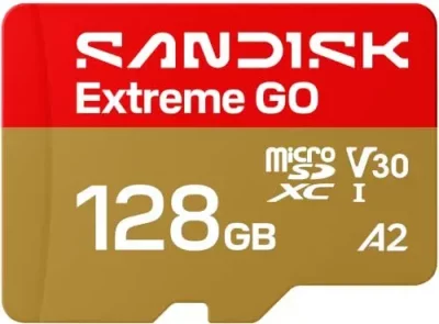 SANDISK  Carte M&eacute;moire Extreme Go Microsdxc Uhs-i 128gb