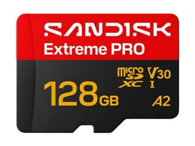 SANDISK  Carte M&eacute;moire Extreme Pro Microsdxc Uhs-i 128gb