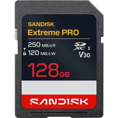 SANDISK  Carte M&eacute;moire Extreme Pro Sd Uhs-i 128gb