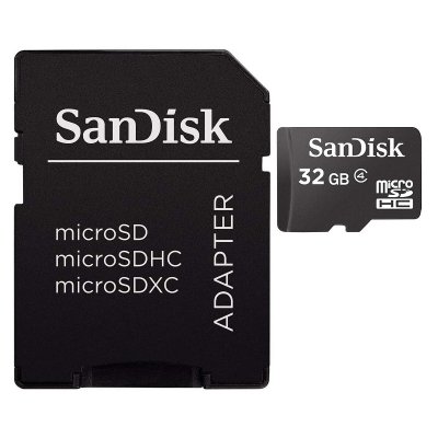 SANDISK  - carte m&eacute;moire flash - 32 Go - micro SDHC