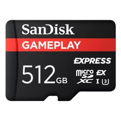 SANDISK  Carte M&eacute;moire Gameplay Micro Sd 512gb Express
