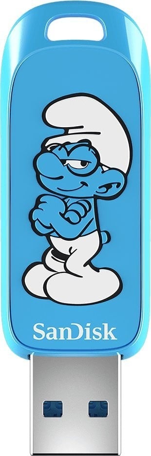 SANDISK  Cl&eacute; Usb Smurfs-brainy Smurf Edition 64 Gb
